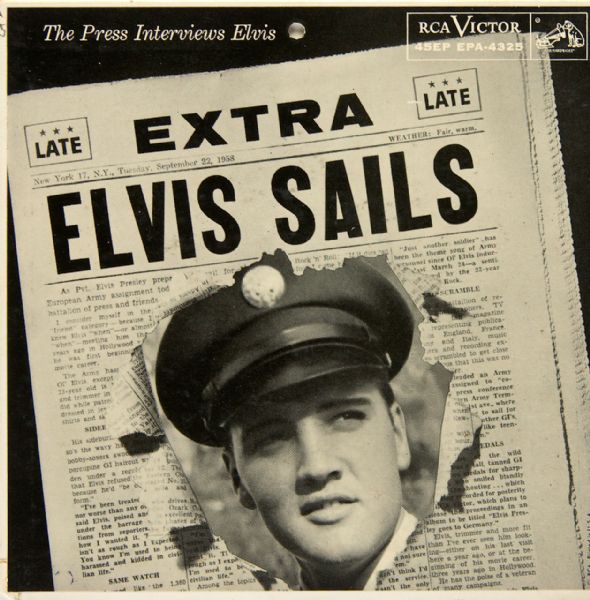 Elvis Presley "Elvis Sails" 45 
